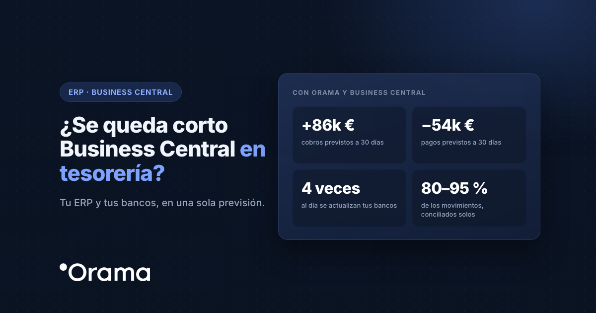 Portada: ¿Se queda corto Business Central en tesorería?