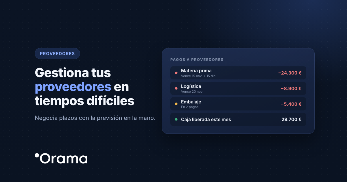Portada: Gestiona tus proveedores en tiempos difíciles