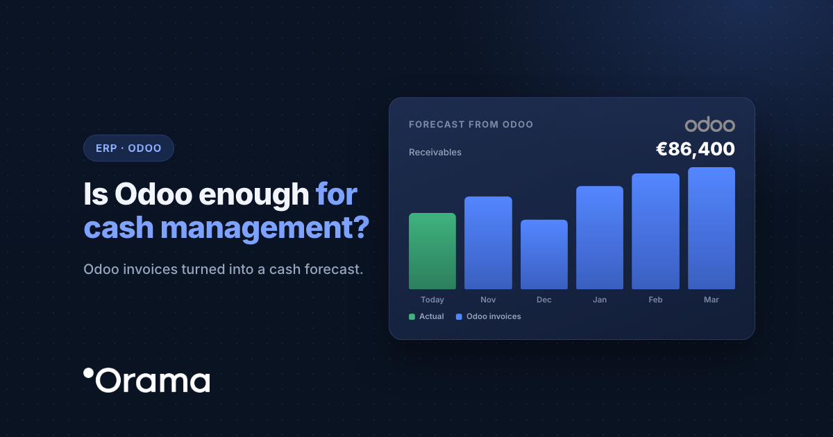 Cover: Is Odoo enough for cash management?