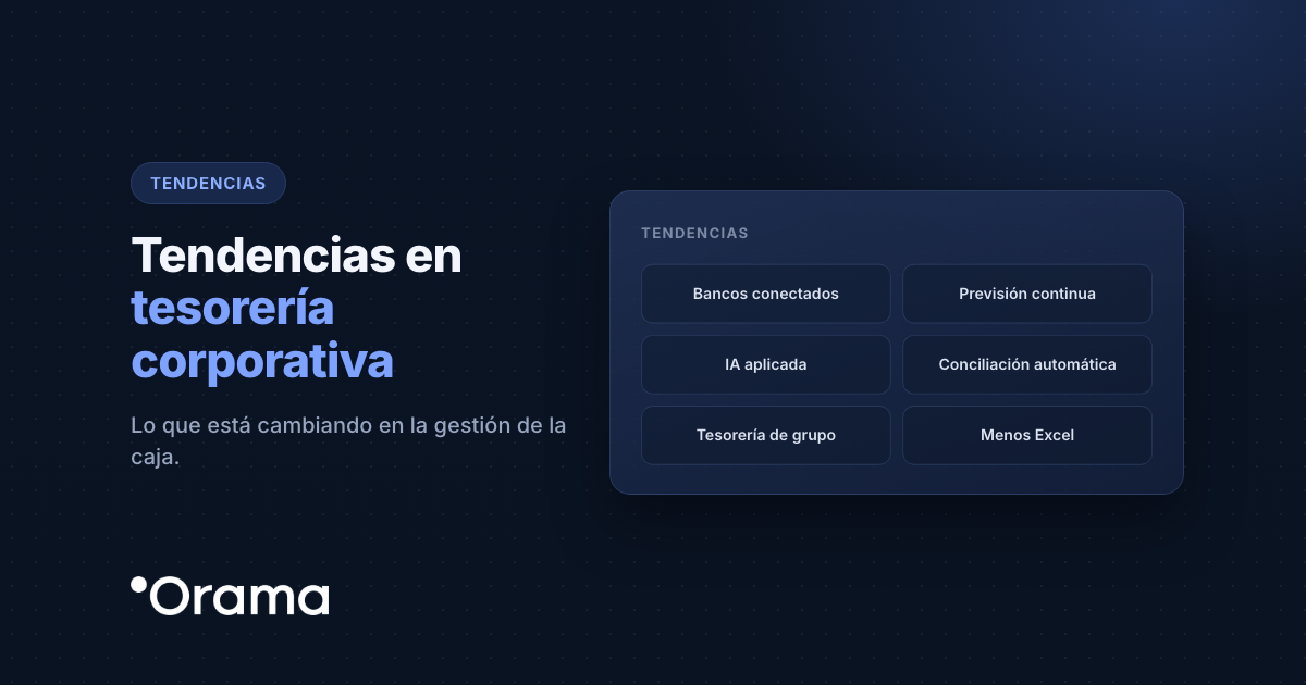 Portada: Tendencias en tesorería corporativa